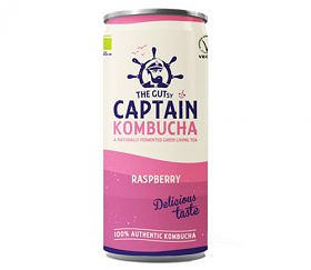 Captain kombucha ginger raspberry